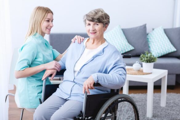 Caregiver worker with consumer